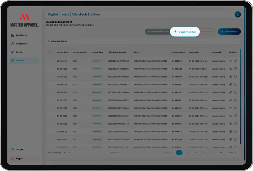 Invoice Management 3